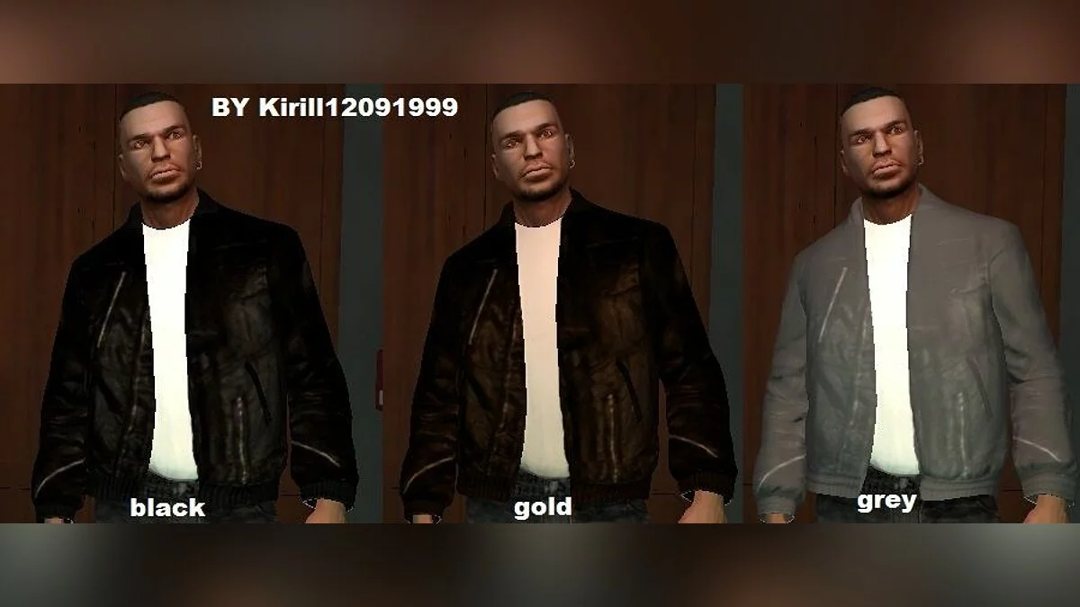 Leather Jackets for TBOGT / GTA 4