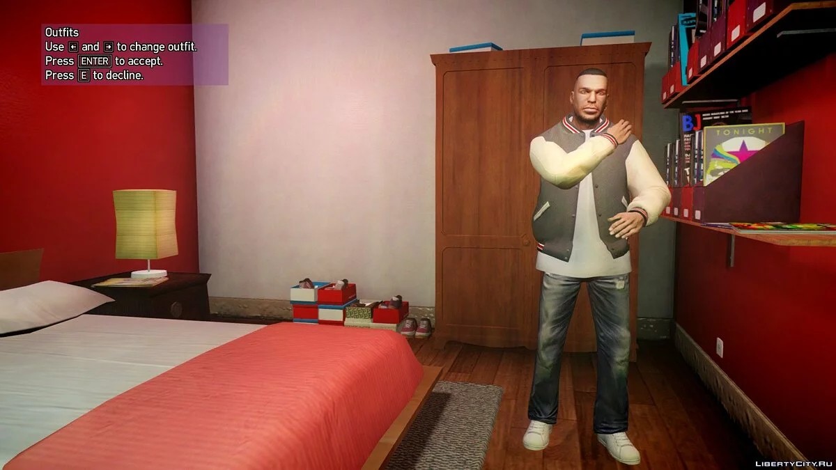 [GTA V] Franklin's jacket pack / GTA 4