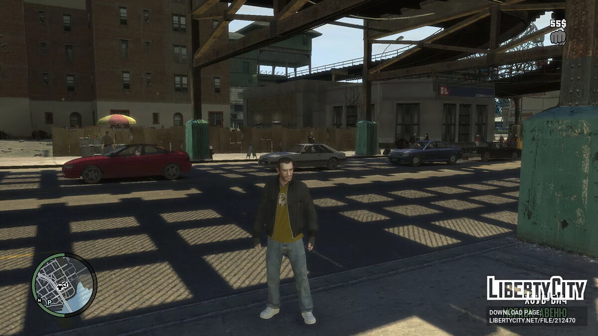 Три новые футболки для Нико / GTA 4
