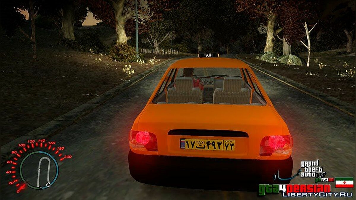 Замена taxi2.wtd в GTA 4 (21 файл)