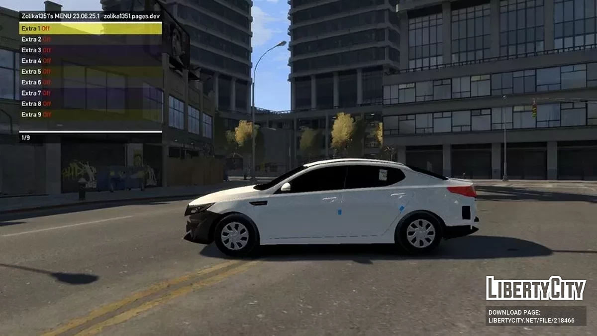 KIA Optima 2015 / GTA 4