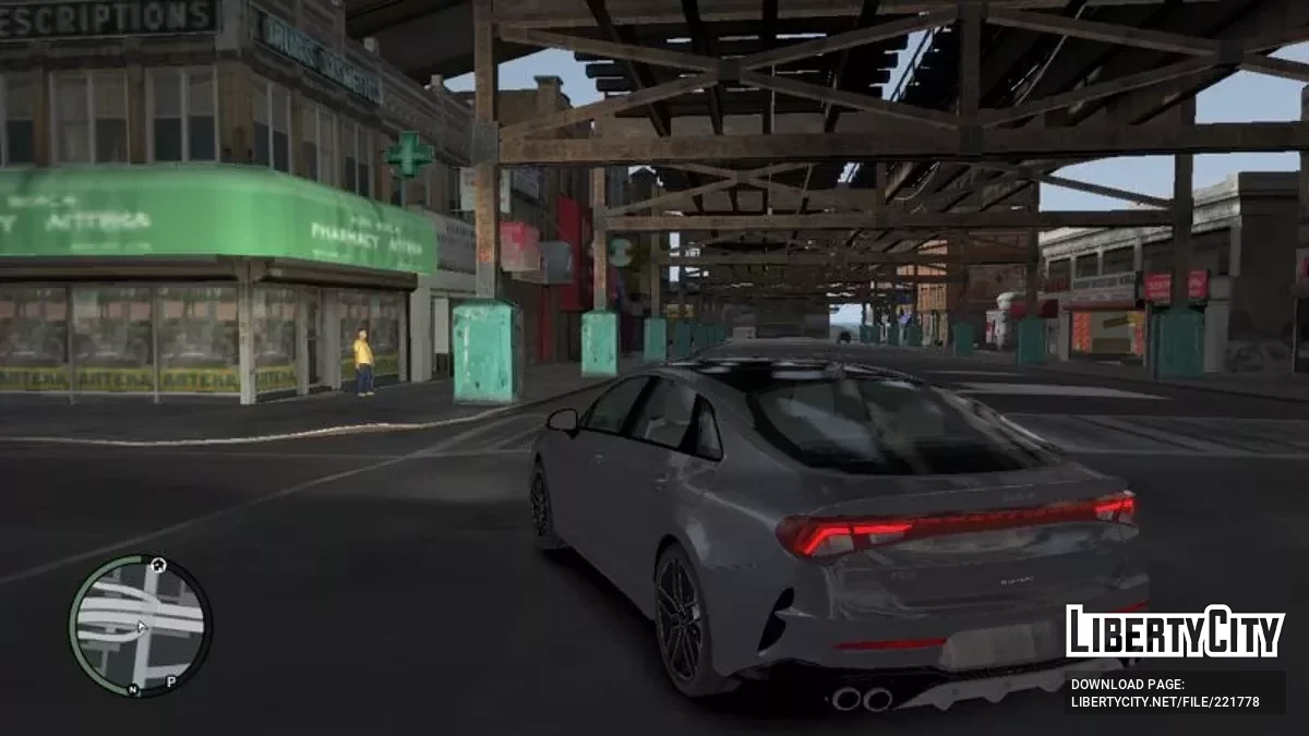 Kia K5 2022 / GTA 4