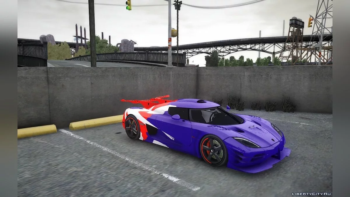 Koenigsegg Agera ONE:1 v1.1 / GTA 4