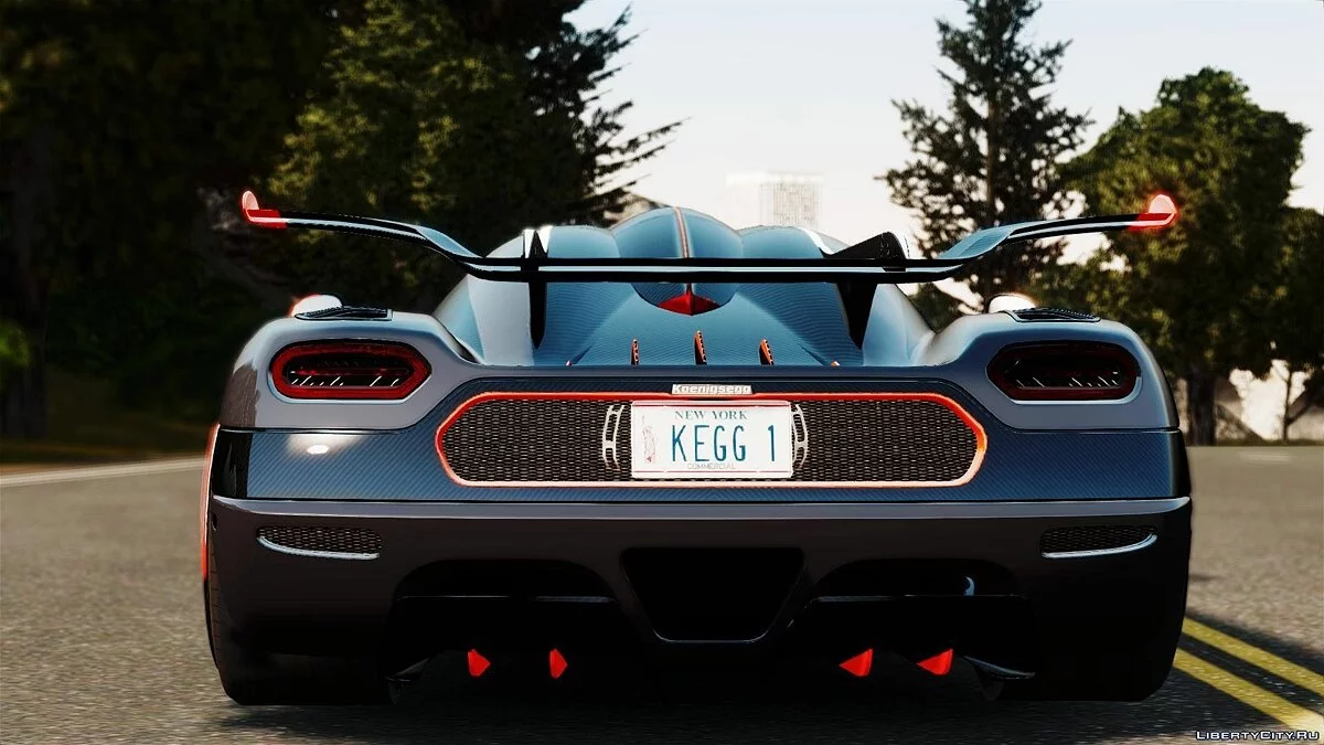 Koenigsegg Agera ONE:1 v1.1 / GTA 4