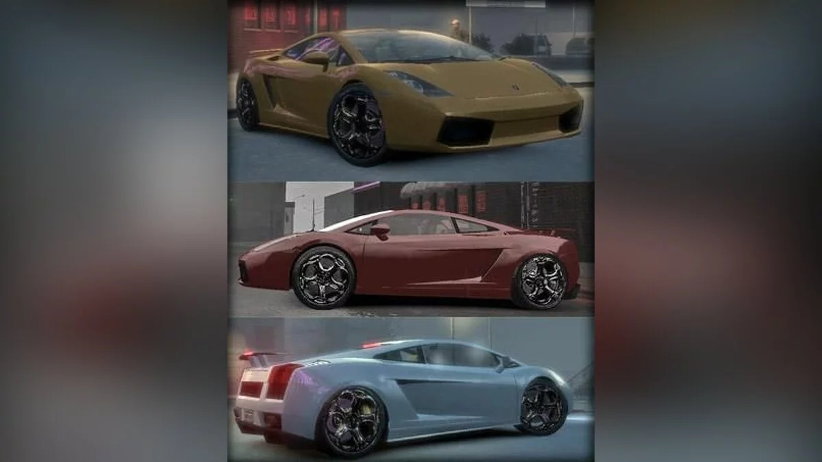 Lamborghini Gallardo Supperleggera / GTA 4