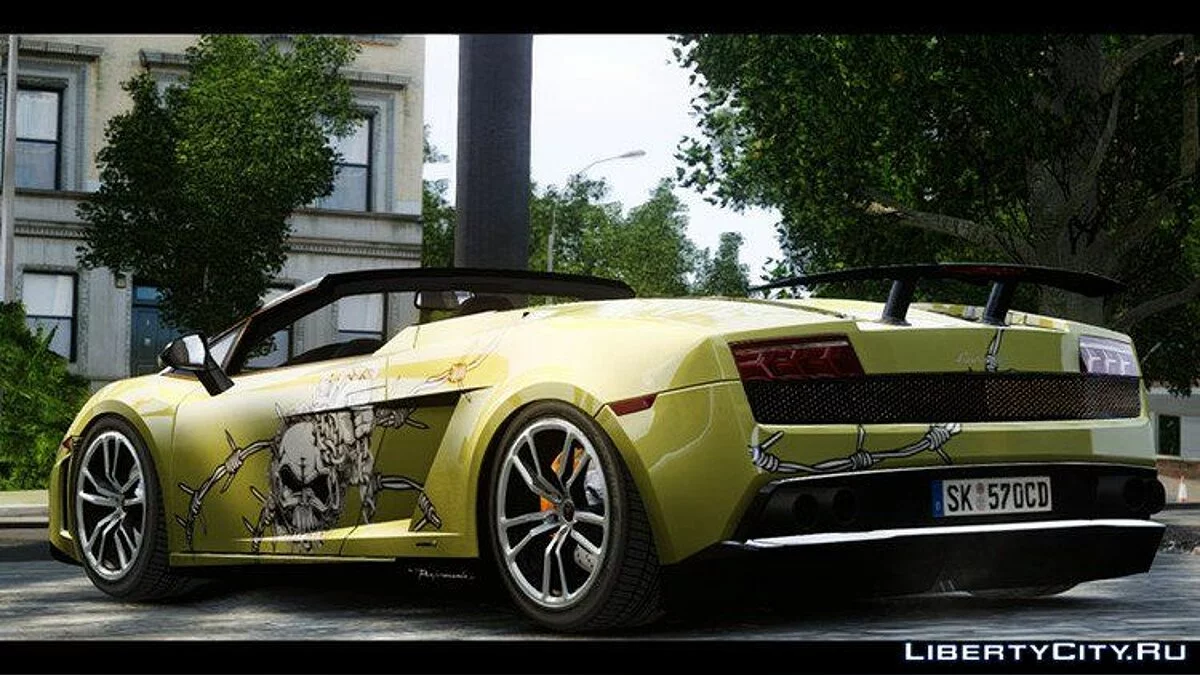 Lamborghini Gallardo LP570-4 Spyder Performante / GTA 4