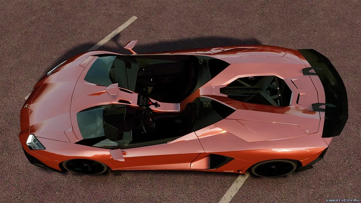 Lamborghini Aventador J [RIV] / GTA 4