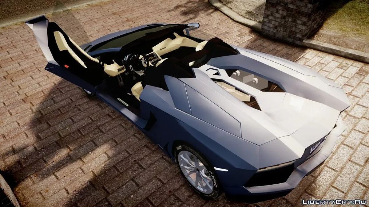  Lamborghini Aventador Roadster [EPM] / GTA 4