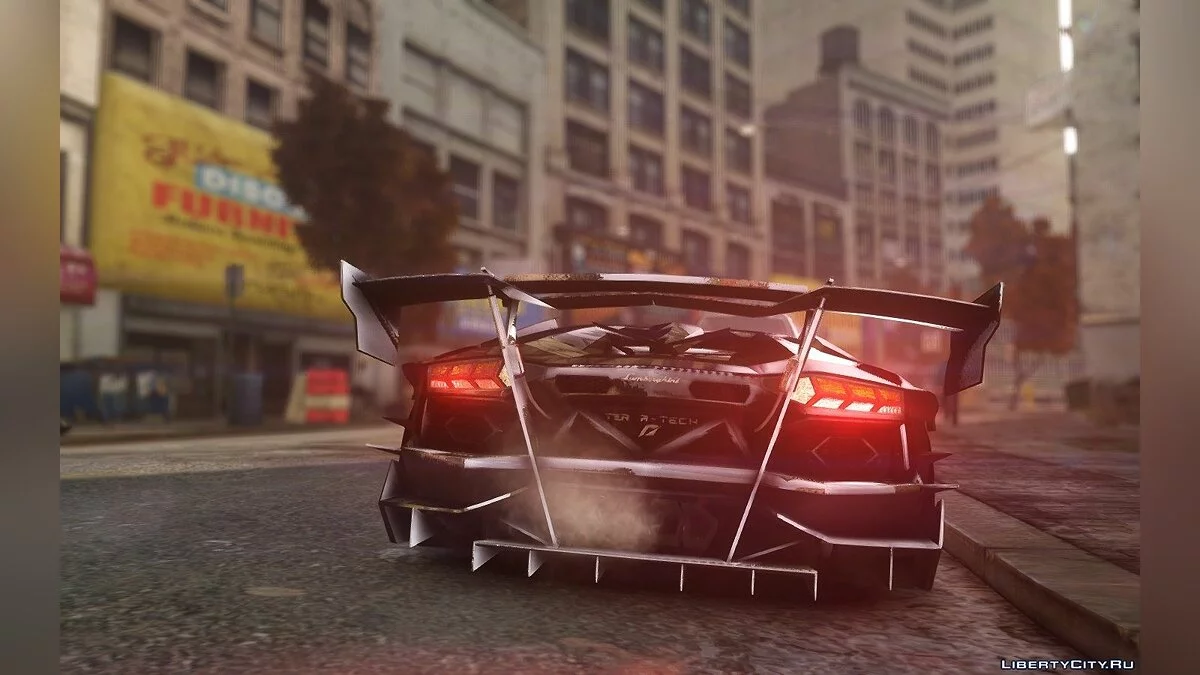 Lamborghini Aventador TZR R-Tech beta / GTA 4