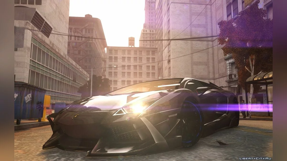 Lamborghini Aventador TZR R-Tech beta / GTA 4