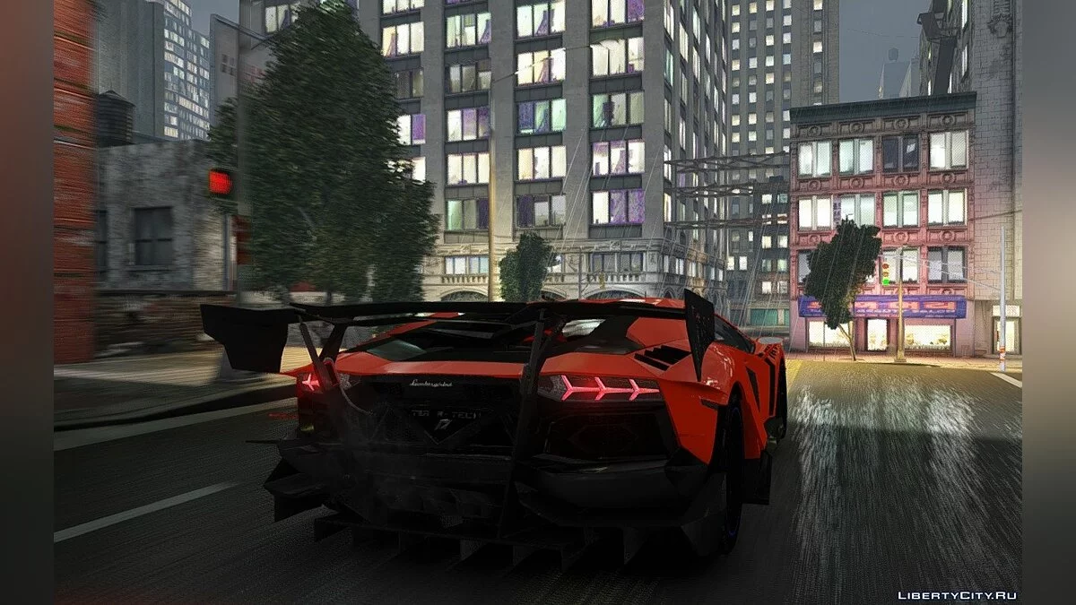 Lamborghini Aventador TZR R-Tech beta / GTA 4