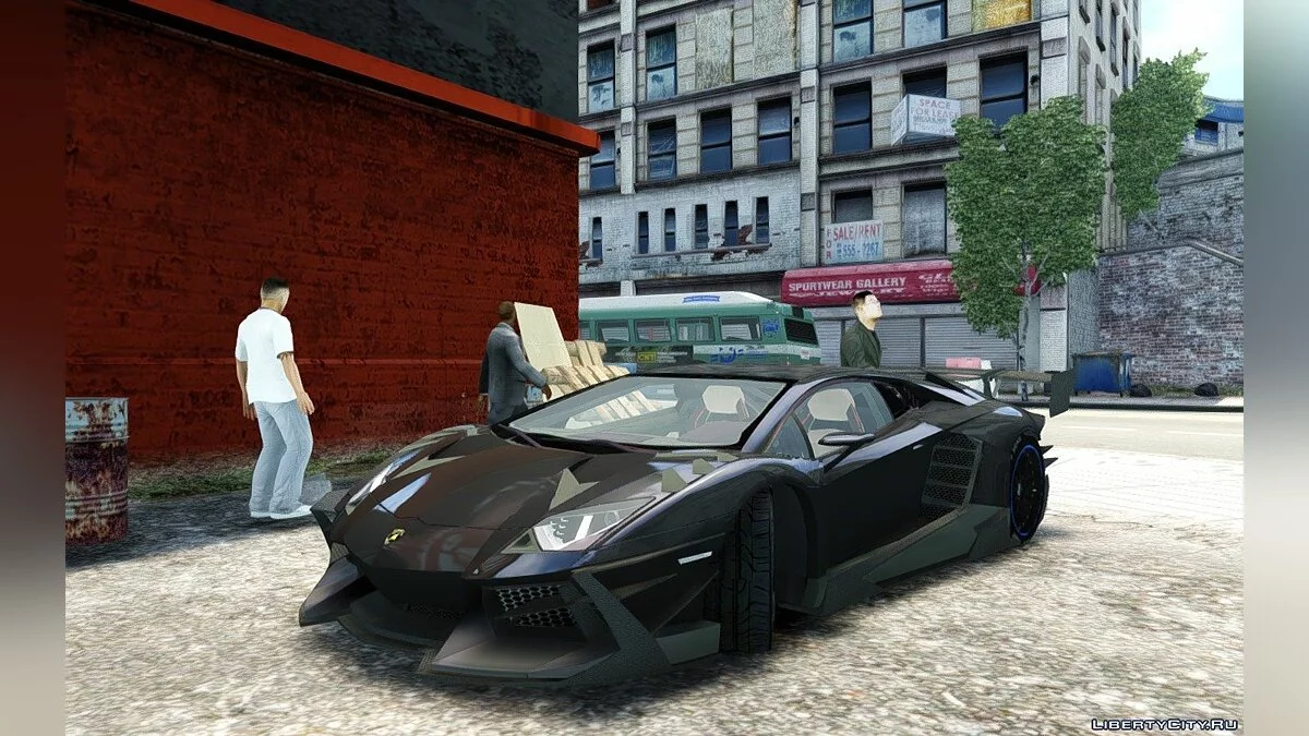 Lamborghini Aventador TZR R-Tech beta / GTA 4