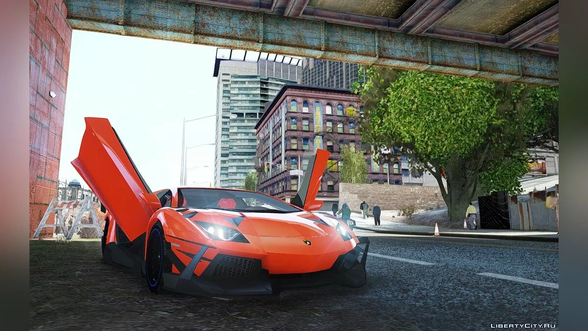 Lamborghini Aventador TZR R-Tech beta / GTA 4
