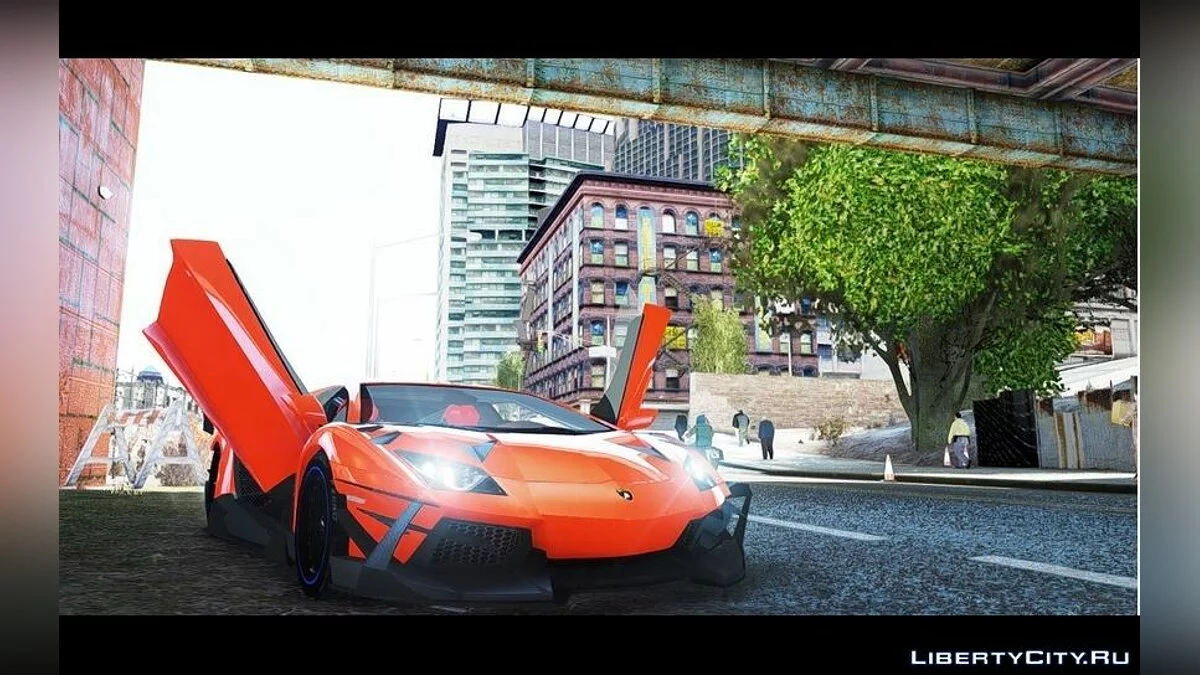 Lamborghini Aventador TZR R-Tech / GTA 4