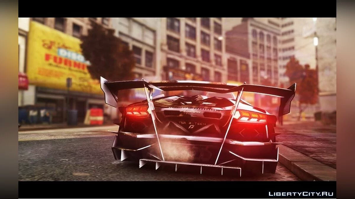 Lamborghini Aventador TZR R-Tech / GTA 4