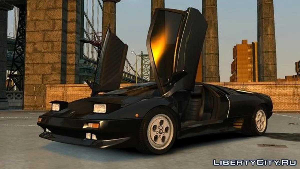 Lamborghini Diablo VT 1990 v1.0 / GTA 4