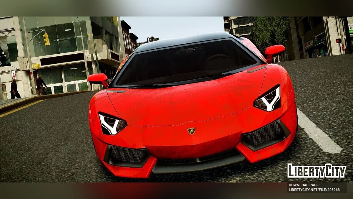 Lamborghini Aventador / GTA 4