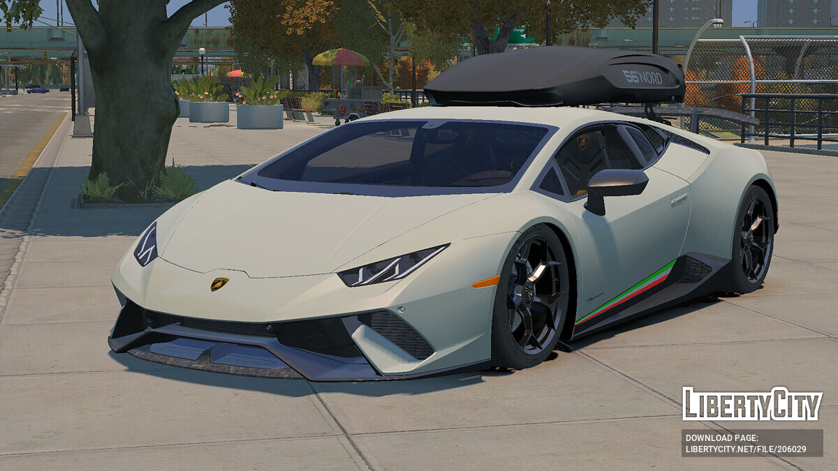 Скачать Lamborghini Huracan Performante для GTA 4