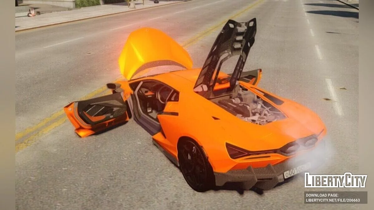 Lamborghini Revuelto / GTA 4