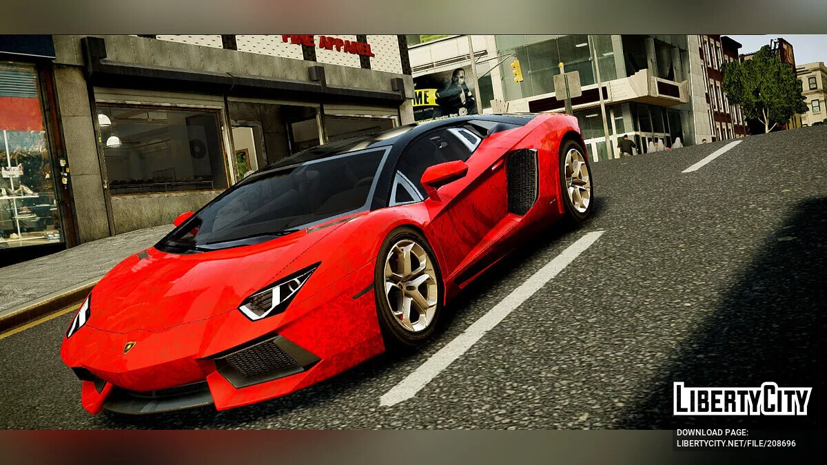 Lamborghini Aventador / GTA 4