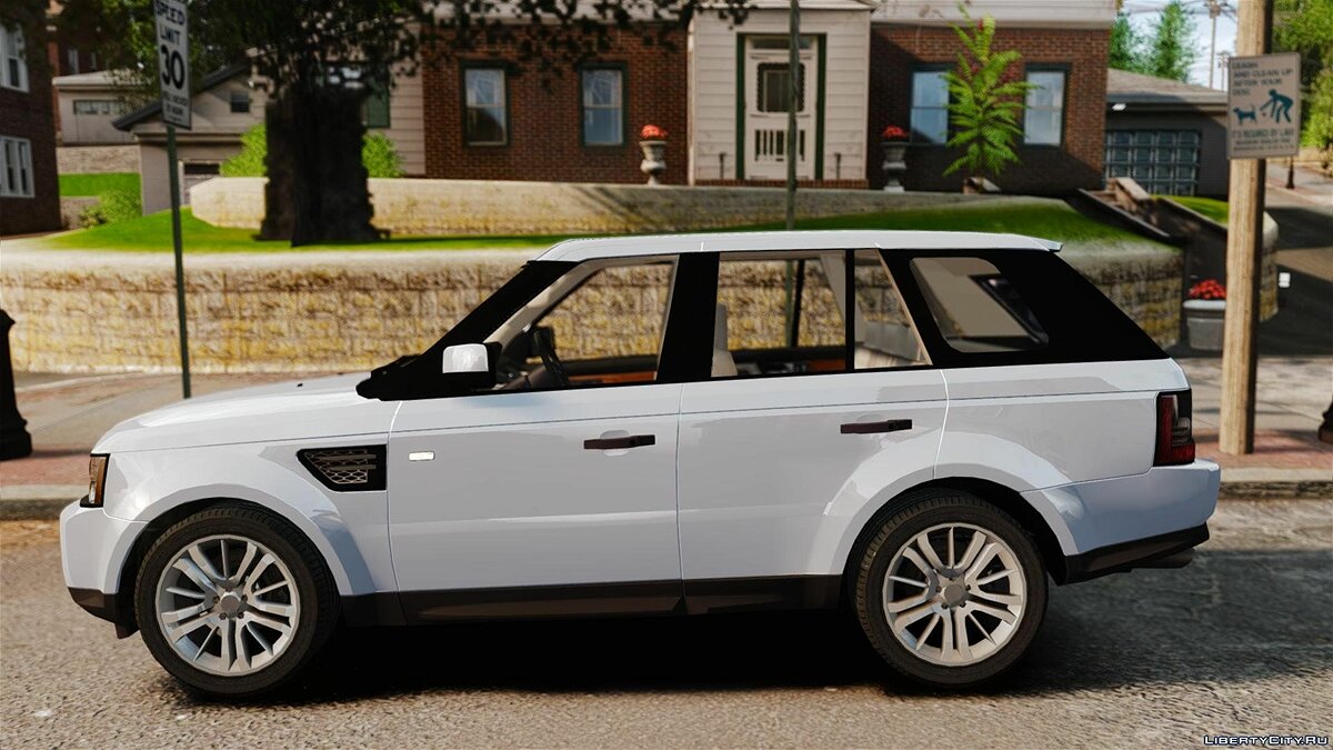 Скачать Land Rover Range Rover Sport Supercharged 2010 v1.5 для GTA 4