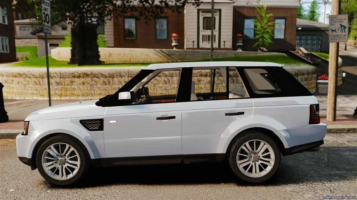 Land Rover Range Rover Sport Supercharged 2010 v1.5 / GTA 4