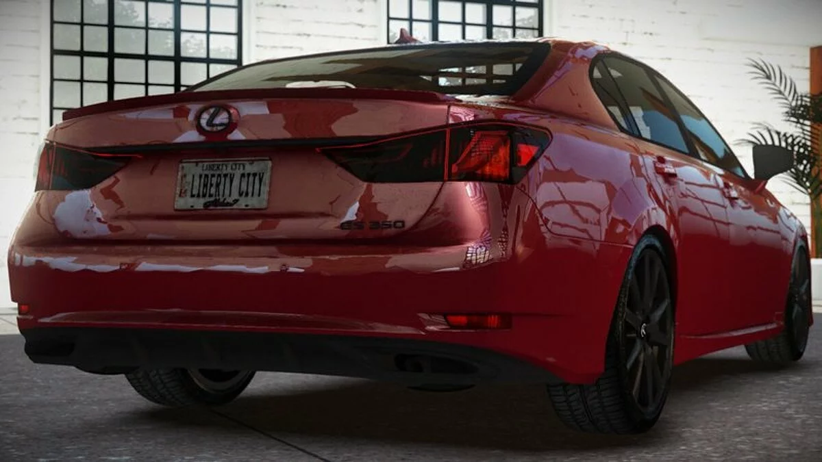 Lexus GS 350 Moving Steering Wheel / GTA 4