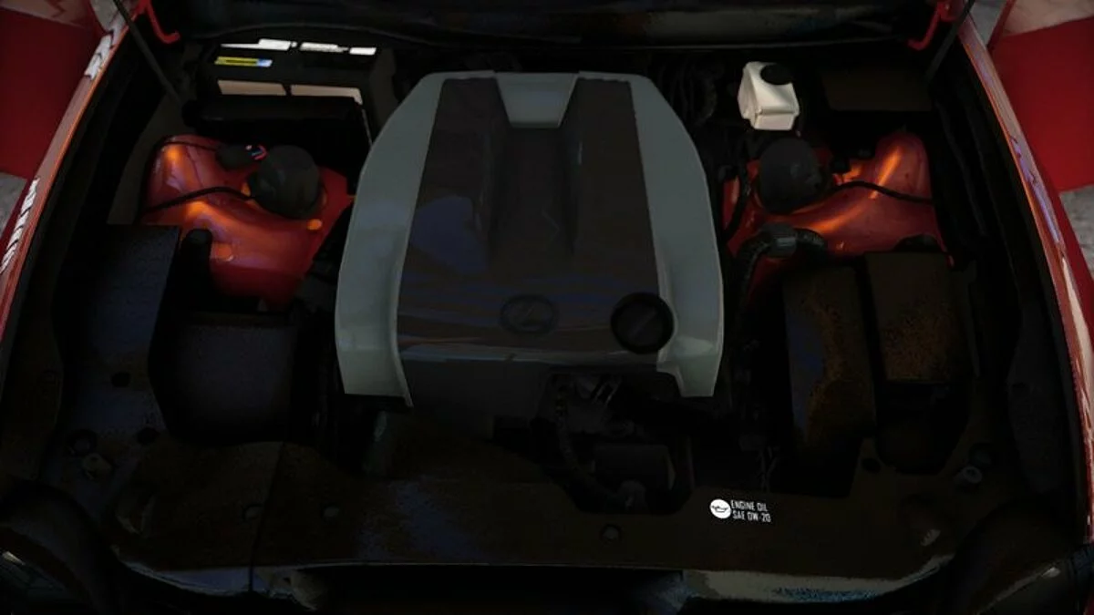 Lexus GS 350 Moving Steering Wheel / GTA 4