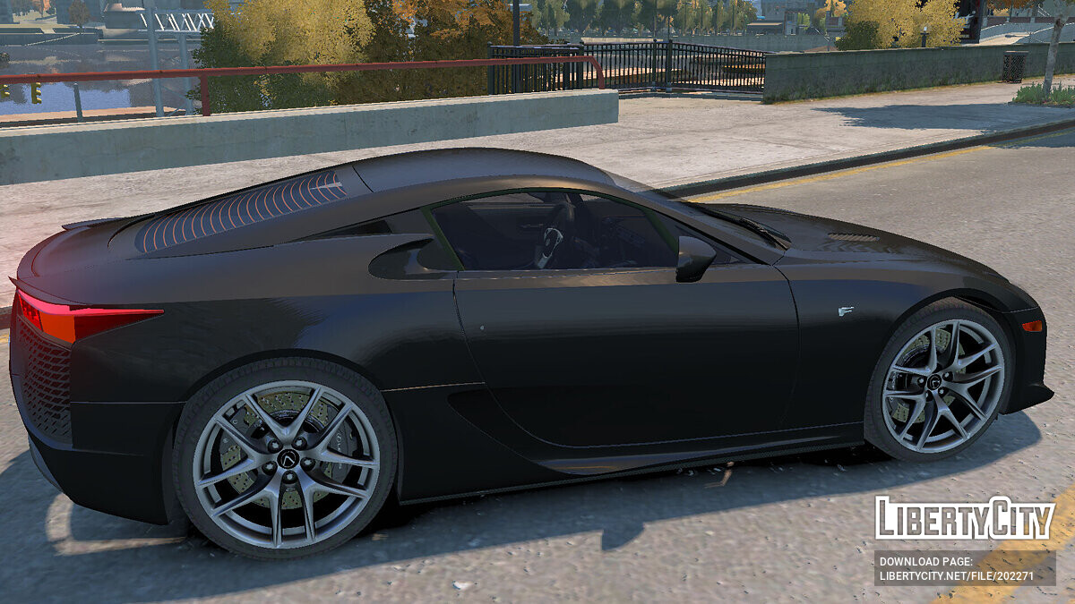 Скачать Lexus LFA G-Sports для GTA 4