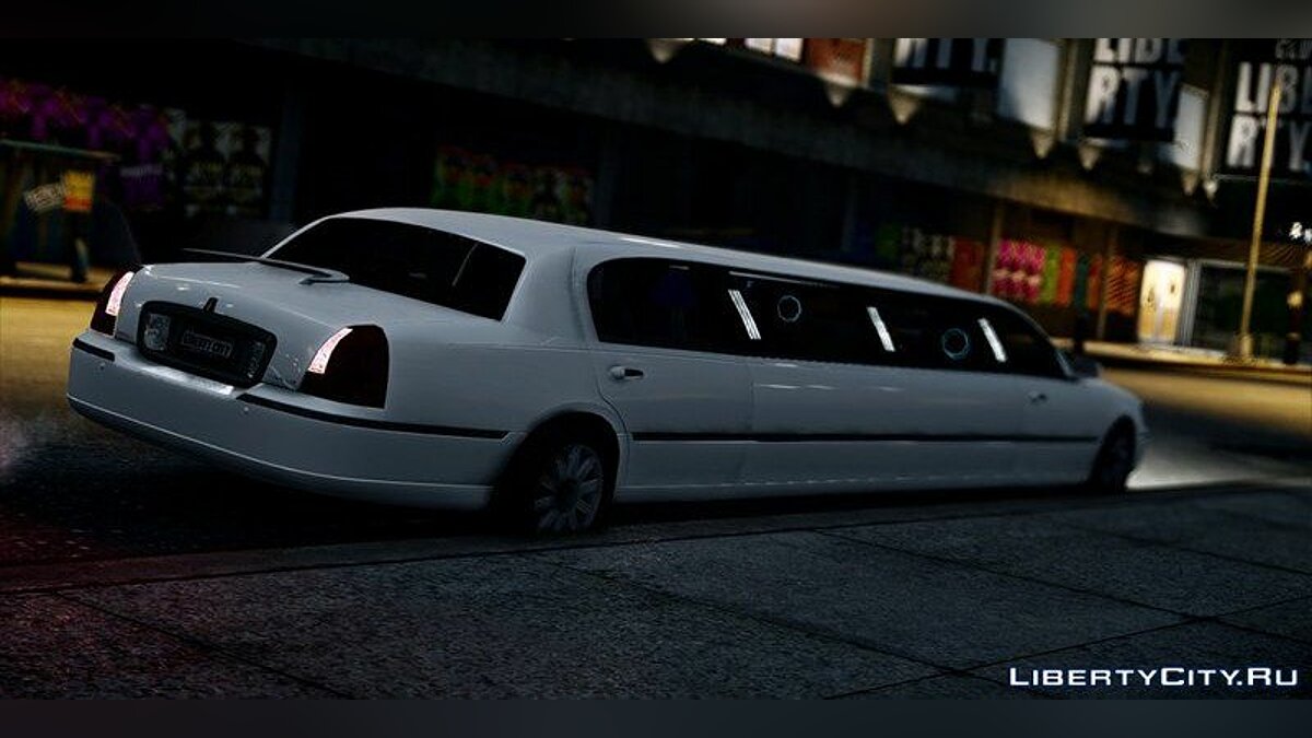 Скачать 2010 Lincoln Town Car Limousine для GTA 4