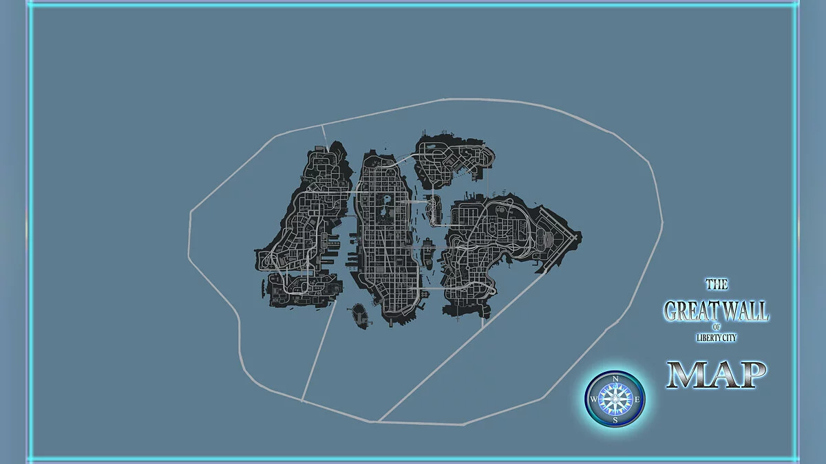 GTA IV: The Great Wall of Liberty City / GTA 4