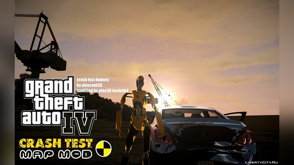 Скачать Liberty Crash Test Center для GTA 4