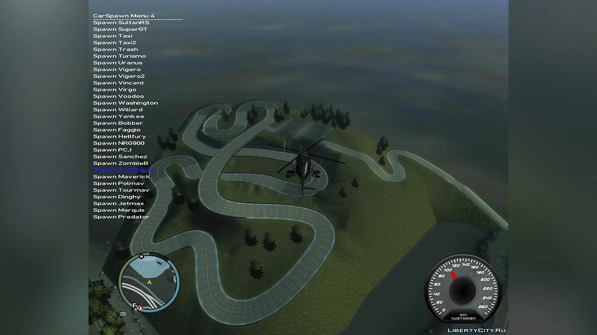 Edem Hill Drift Track / GTA 4