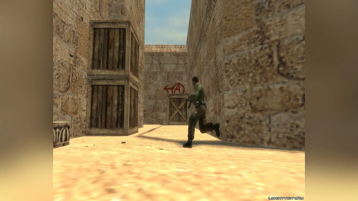 Counter-Strike de_dust2 / GTA 4