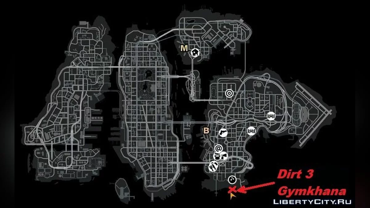 Dirt 3 Gymkhana / GTA 4