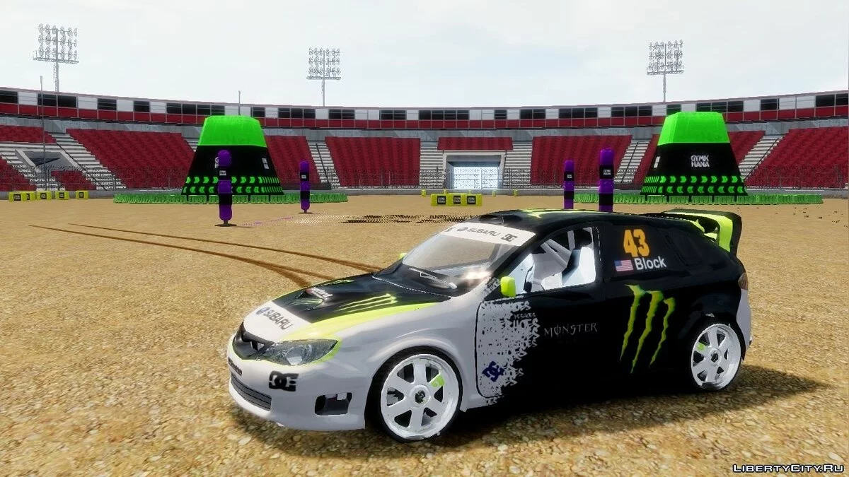 Dirt 3 Gymkhana / GTA 4