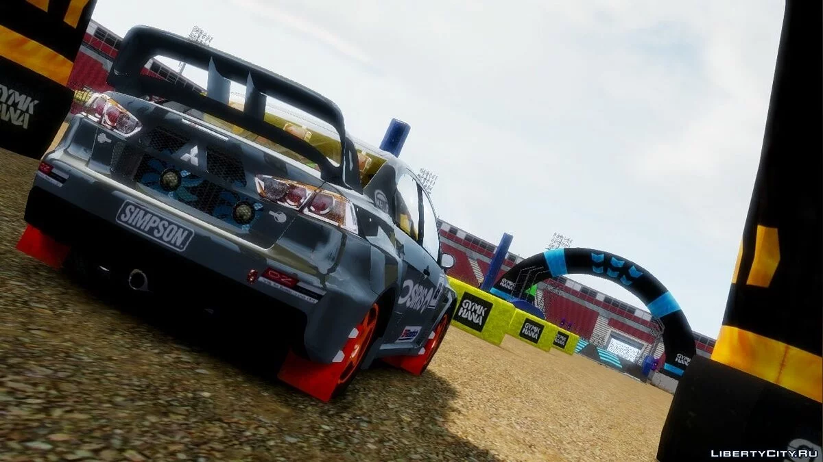 Dirt 3 Gymkhana / GTA 4