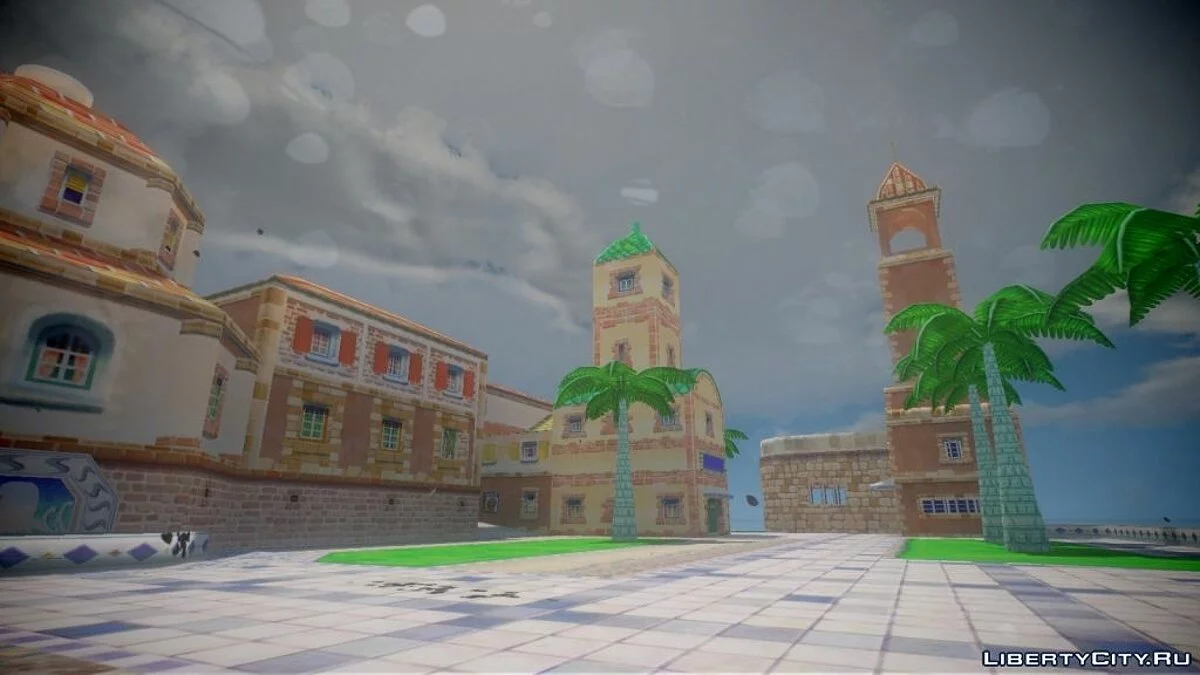 Super Mario Sunshine - Delfino Plaza / GTA 4
