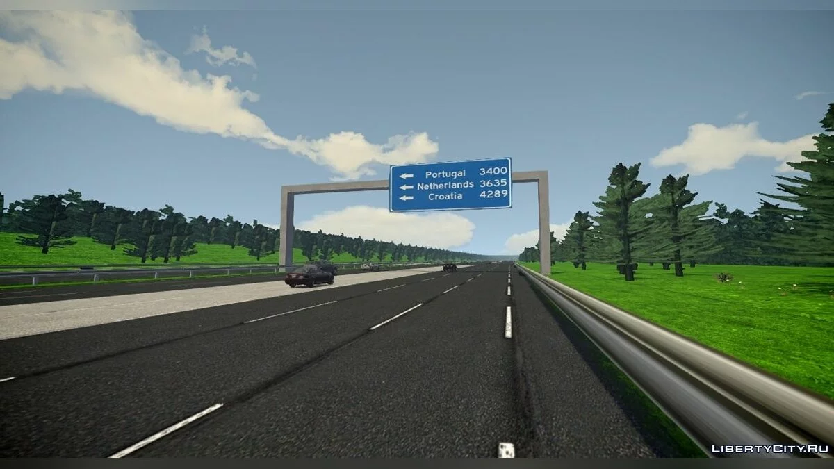 European 8-Lane Highway / GTA 4