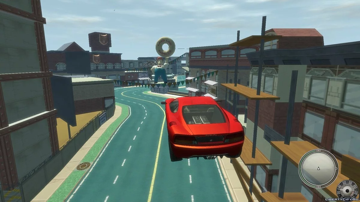 Springfield IV – карта из Simpsons: Hit and Run / GTA 4