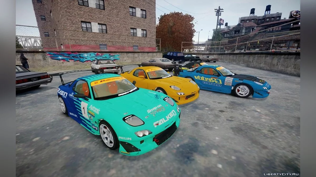 Mazda RX-7 RE-Amemiya v2 / GTA 4