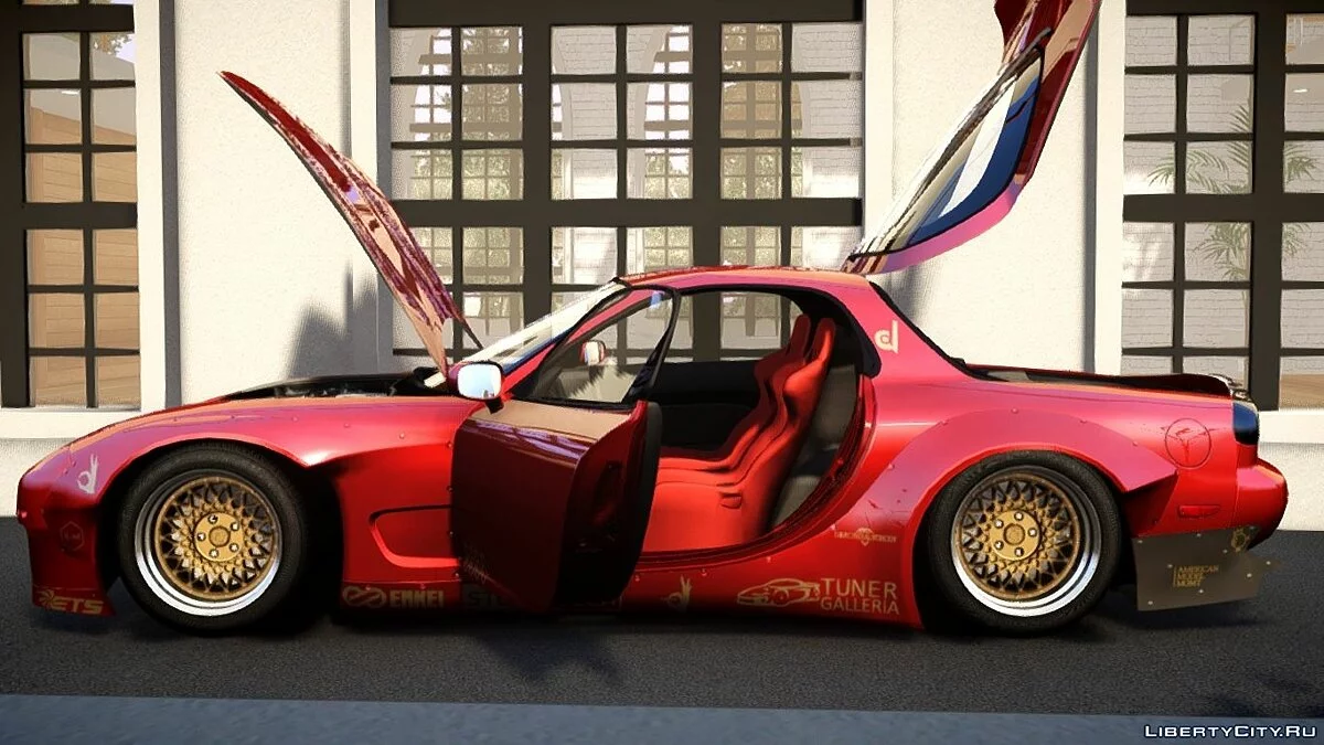 Mazda RX-7(FD3S) RocketBunny (EPM) / GTA 4