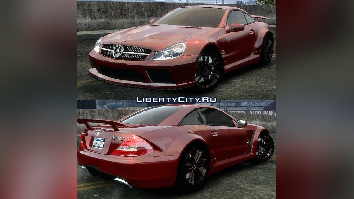 Скачать Mercedes Benz SL65 AMG Black Series для GTA 4