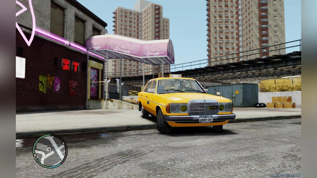 Mercedes-Benz 230 E Taxi / GTA 4