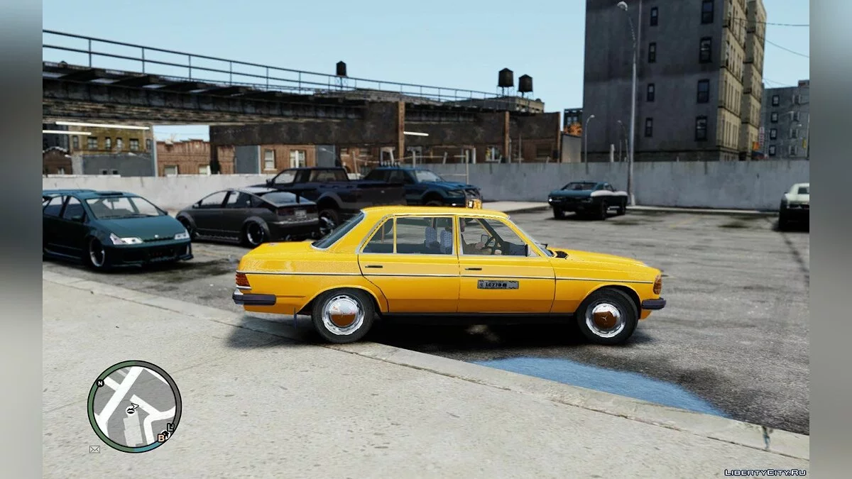 Mercedes-Benz 230 E Taxi / GTA 4
