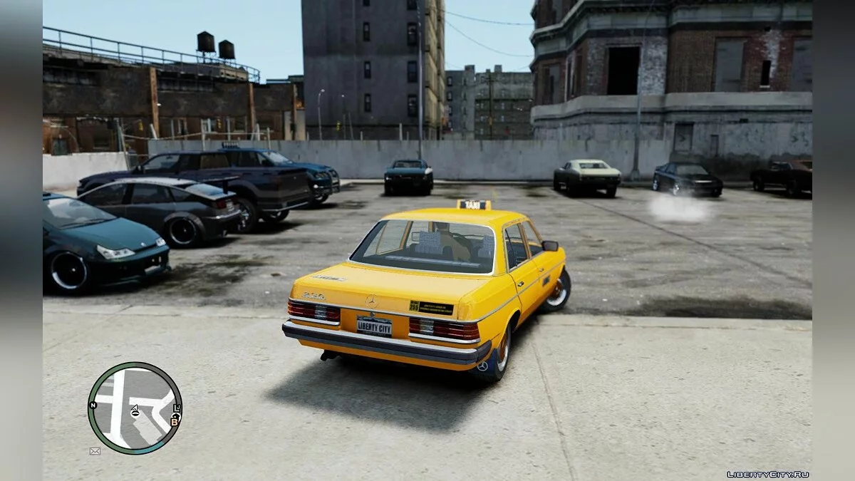 Mercedes-Benz 230 E Taxi / GTA 4