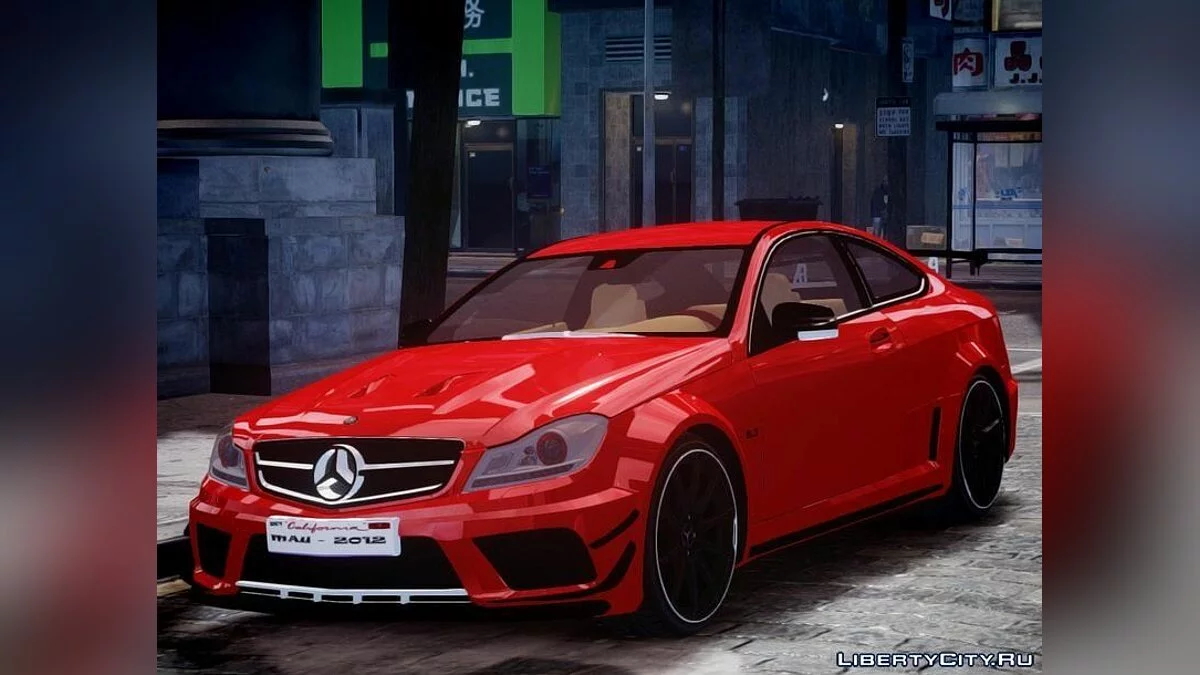2012 Mercedes Benz C63 AMG BETA by Mauricio	   / GTA 4
