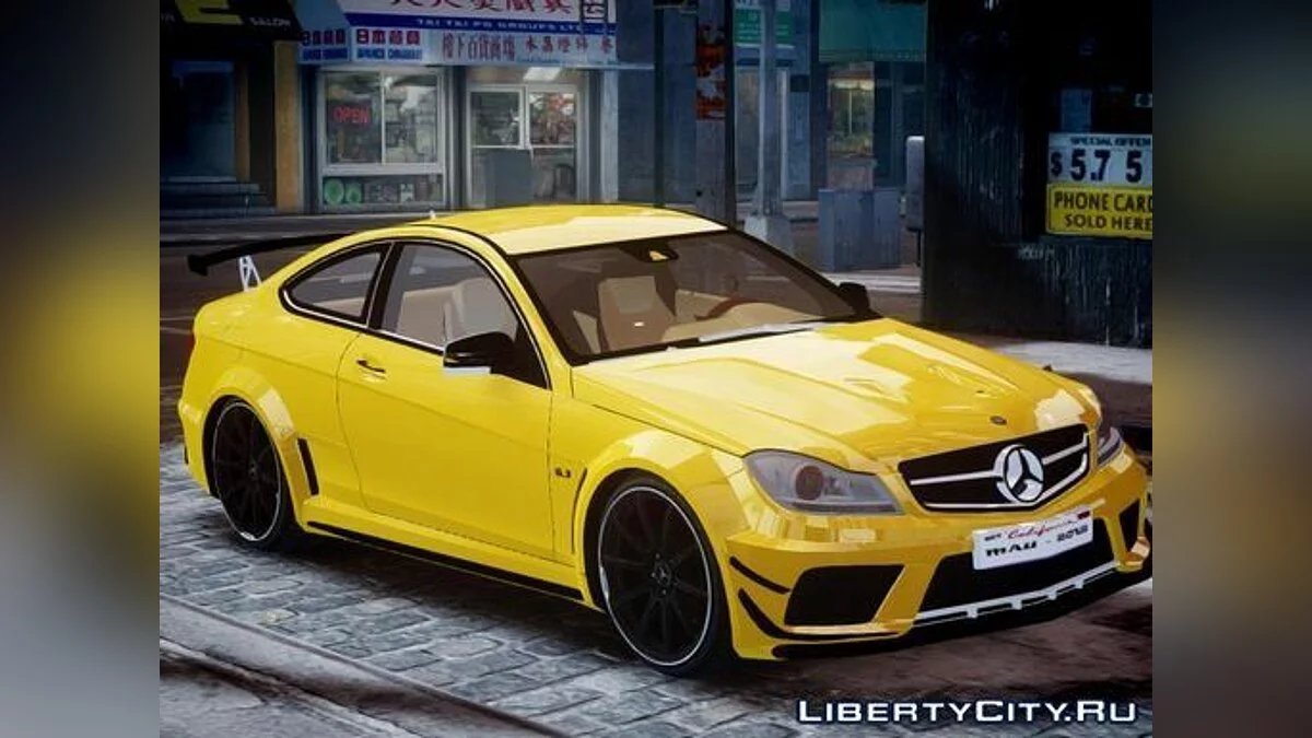 2012 Mercedes Benz C63 AMG BETA by Mauricio	   / GTA 4