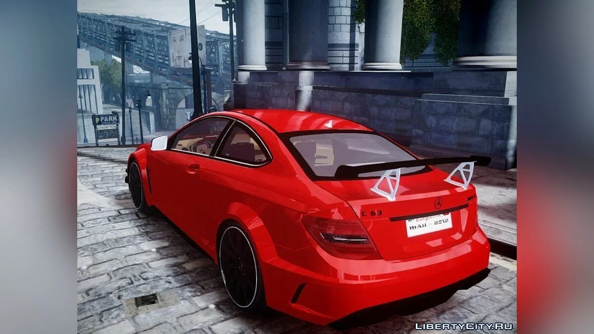2012 Mercedes Benz C63 AMG BETA by Mauricio	   / GTA 4