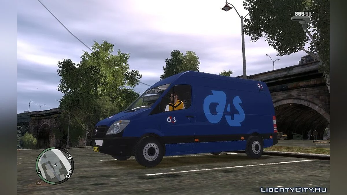 G4S Estonia Cash Transporter Mercedes Sprinter / GTA 4